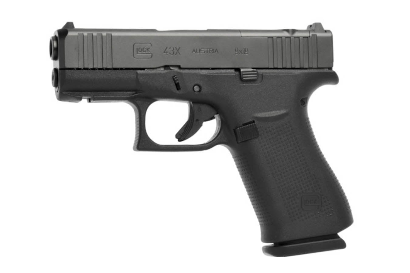 Glock 43X Slimline 9mm Pistol with Front Rail (LE)